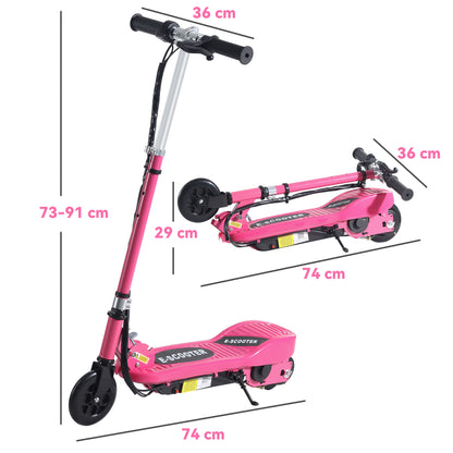 Velocity Kids Electric Scooter - Adjustable Height, Folding E-Scooter for Ages 7-14