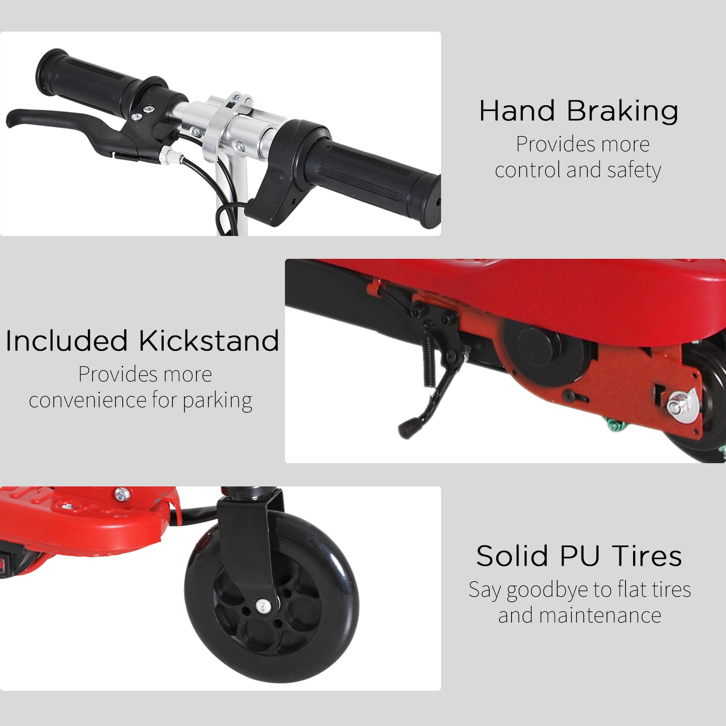 Velocity Kids Electric Scooter - Adjustable Height, Folding E-Scooter for Ages 7-14