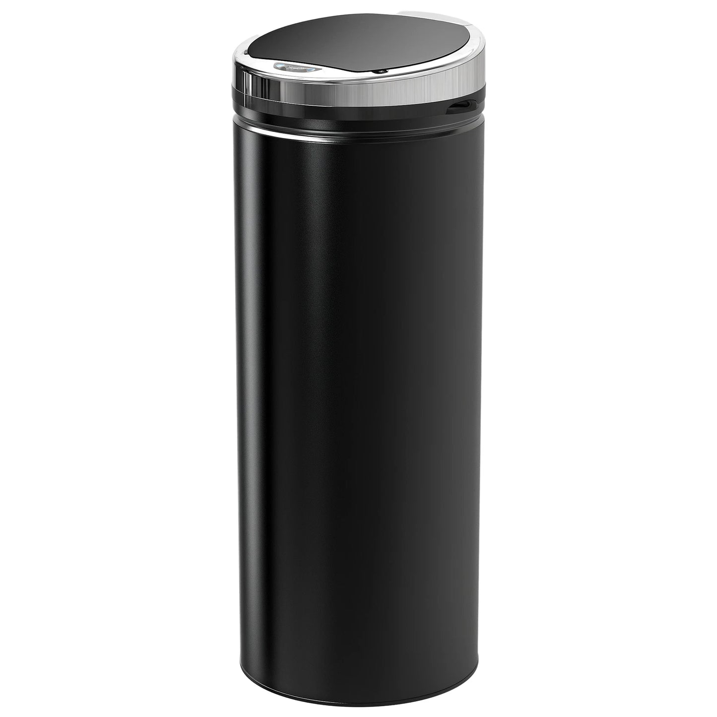 50L Automatic Motion Sensor Kitchen Bin - Hands-Free Rubbish Can, Black