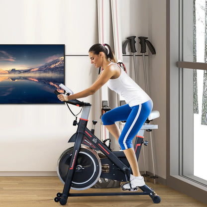 HM SmartFit Exercise Bike with LCD & Heart Monitor