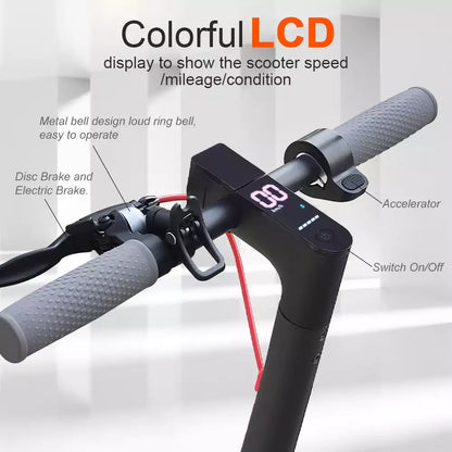 AVO M1 Electric Scooter - 350W Motor, 18.5 Mile Range, 10-inch Tires