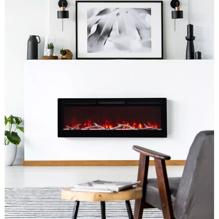 40-60" LED Insert Electric Fireplace