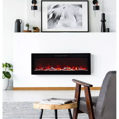 40-60" LED Insert Electric Fireplace