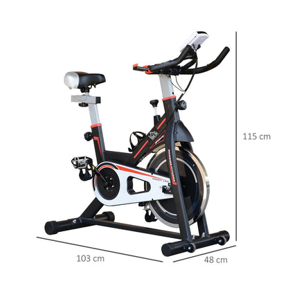HM SmartFit Exercise Bike with LCD & Heart Monitor