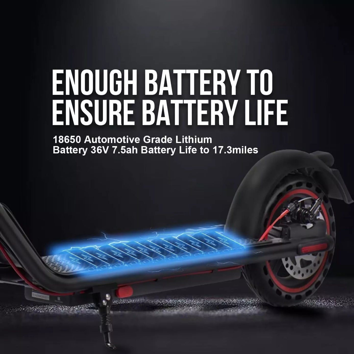AVO M1 Electric Scooter - 350W Motor, 18.5 Mile Range, 10-inch Tires