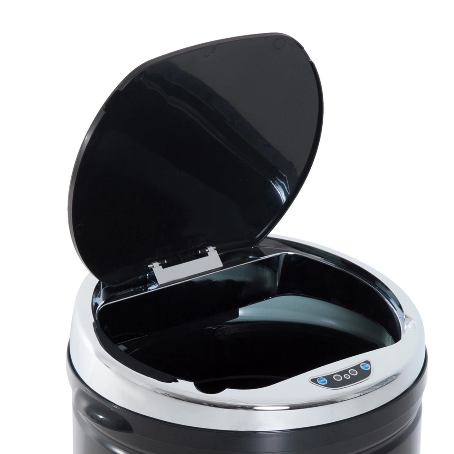HM 42L Automatic Motion Sensor Kitchen Bin - Hands-Free Rubbish Can, Black