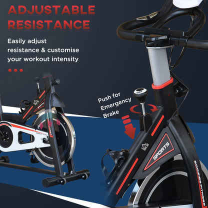 HM SmartFit Exercise Bike with LCD & Heart Monitor