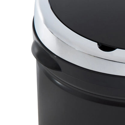 50L Automatic Motion Sensor Kitchen Bin - Hands-Free Rubbish Can, Black