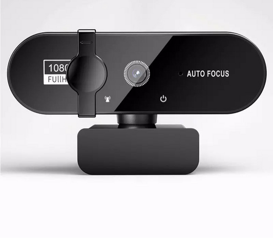 NexusView 1080P Full HD Webcam - Autofocus, Built-in Microphone & Privacy Shutter