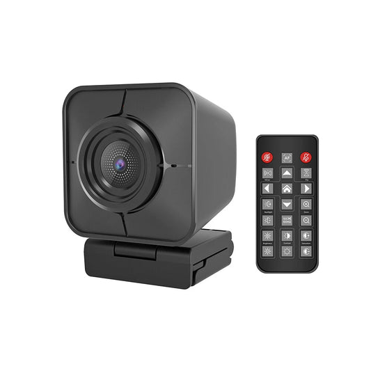 VividLink 4K HD Webcam with Autofocus & Privacy Shutter - Wide-Angle Lens & Built-in Mic