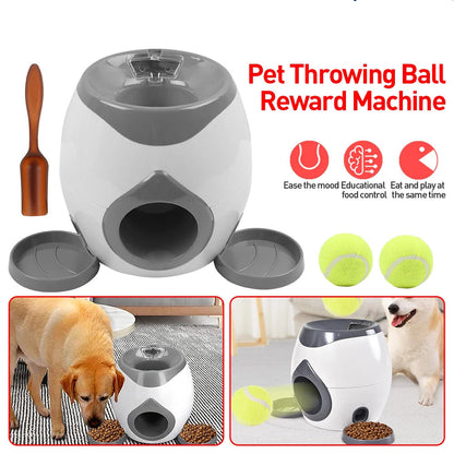 Interactive Dog Automatic Ball Launcher - Pet Fetch Toy for UK Dogs