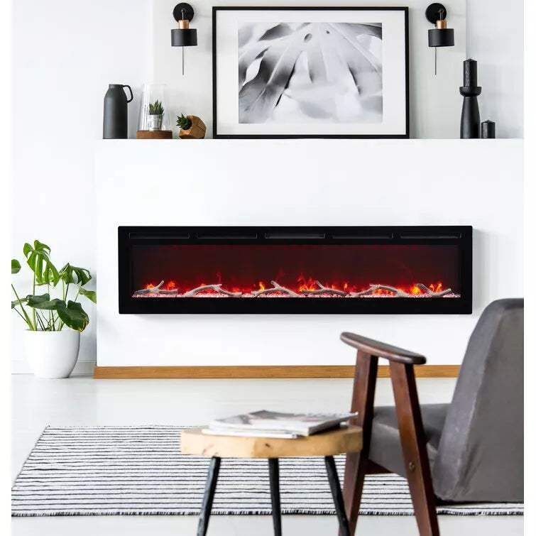40-60" LED Insert Electric Fireplace