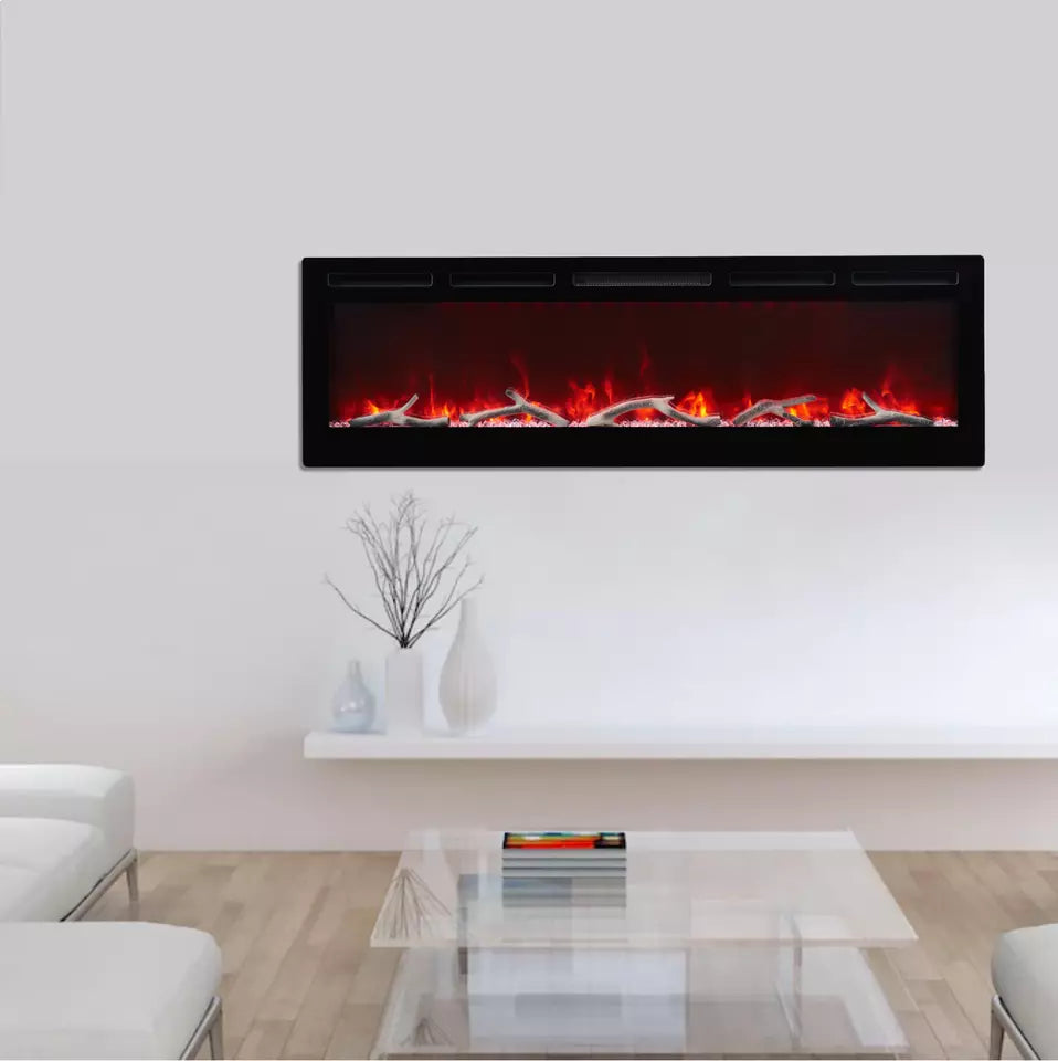 40-60" LED Insert Electric Fireplace