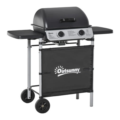 Propane Gas BBQ Grill 5.6 kW w/ Side Shelves