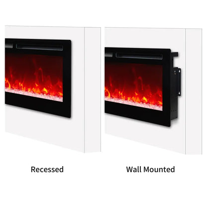 40-60" LED Insert Electric Fireplace
