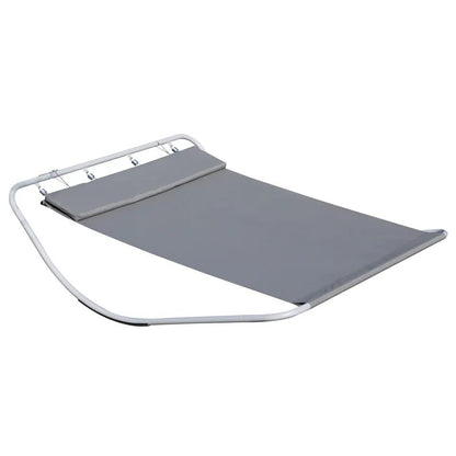Grey Double Garden Patio Hammock
